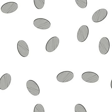 Pattern tabletop marble coaster cartoon vector Stock Illustration