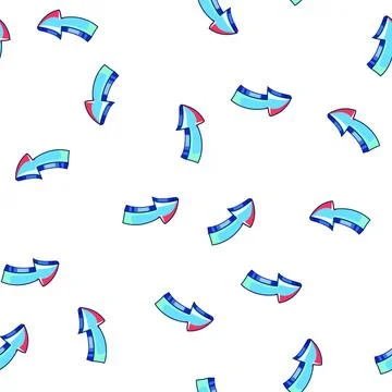 Pattern tagging graffiti arrow cartoon vector Stock Illustration