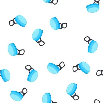 Pattern tamper metall bottle cap cartoon vector Stock Illustration