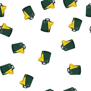 Pattern tank fuel can cartoon vector Stock Illustration
