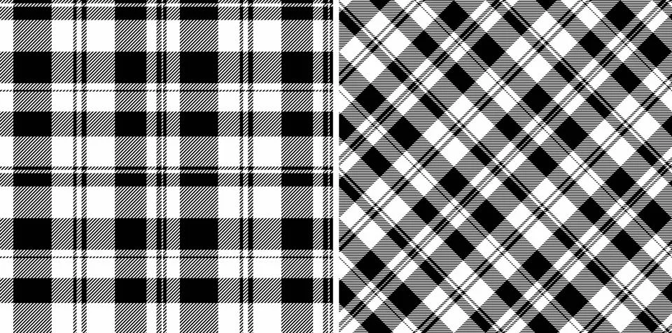 Pattern tartan fabric of check vector plaid with a texture background seaml.. Stockillustratie