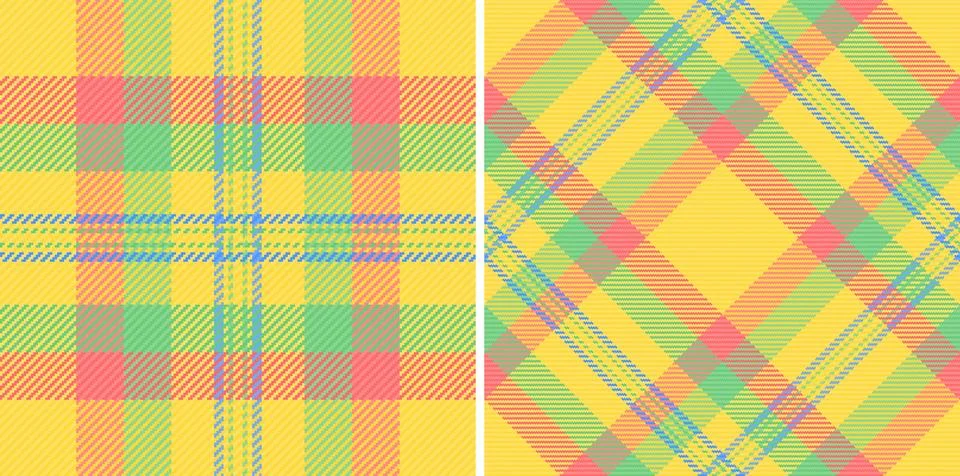 Pattern tartan textile of seamless background plaid with a check fabric vec.. 스톡 일러스트