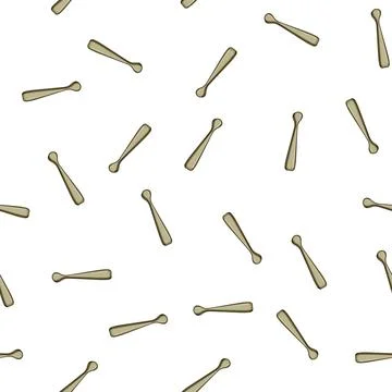 Pattern tea sugar cube tongs cartoon vector 库存插图