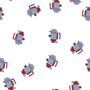 Pattern technician vacuum pump cartoon vector 스톡 일러스트
