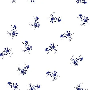 Pattern technique ballpoint pen splatter cartoon vector Stockillustratie
