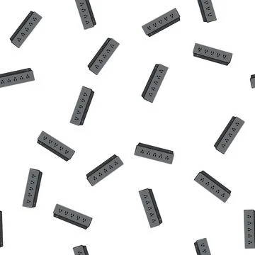 Pattern technology battery backup cartoon vector Illustrazione stock