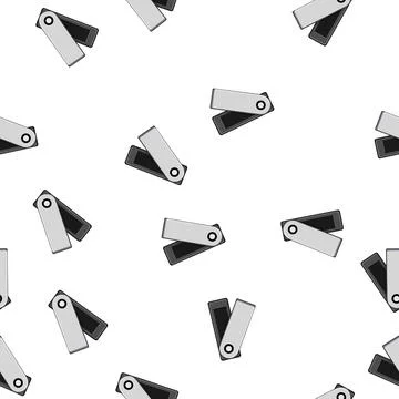Pattern technology crypto wallet cartoon vector Illustrazione stock