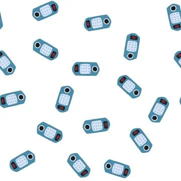 Pattern technology fingerprint door lock cartoon vector Illustrazione stock