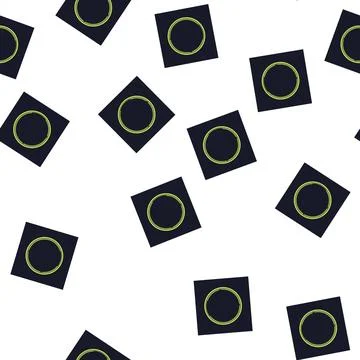 Pattern technology hud round frame cartoon vector イラスト素材