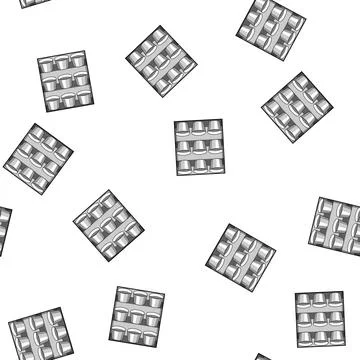 Pattern technology indoor vertical garden cartoon vector イラスト素材