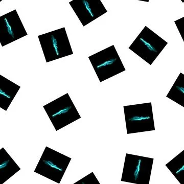 Pattern technology magic energy cartoon vector Illustrazione stock