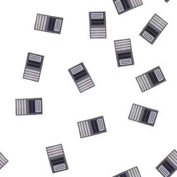 Pattern technology server rack cartoon vector 스톡 일러스트