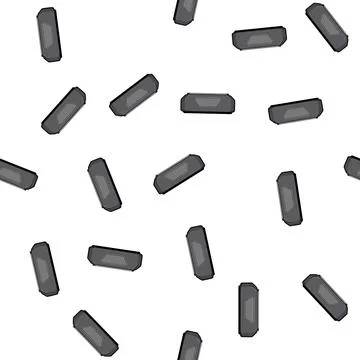 Pattern technology soundbar audio cartoon vector Stock Illustration