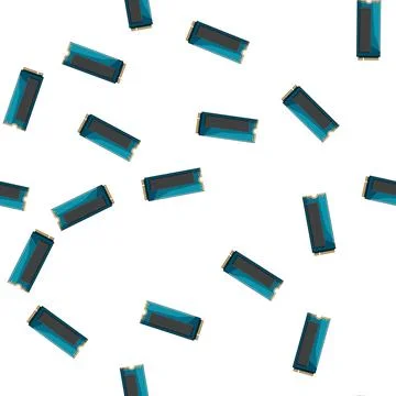 Pattern technology ssd storage cartoon vector 库存插图
