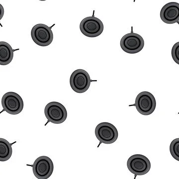 Pattern technology wireless charger cartoon vector 스톡 일러스트