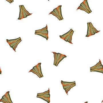 Pattern tectonic volcano eruption cartoon vector Stock Illustration