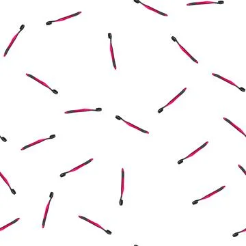 Pattern teeth tooth brush cartoon vector Stockillustratie