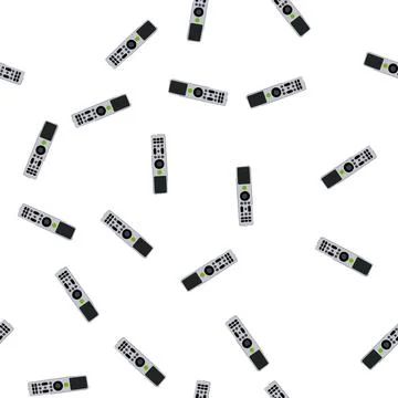 Pattern television tv remote cartoon vector Stockillustratie
