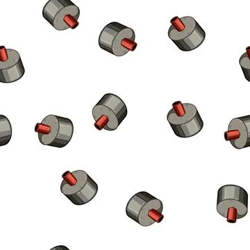 Pattern temperature pipe insulation cartoon vector Illustrazione stock