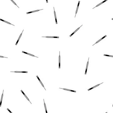 Pattern temperature soldering iron cartoon vector Illustrazione stock