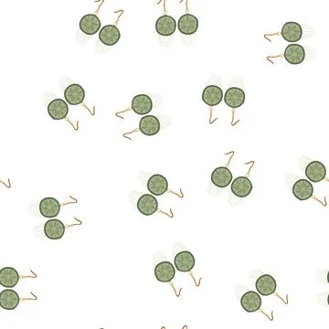 Pattern template boho earrings cartoon vector Stock Illustration