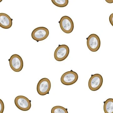 Pattern template photo frame cartoon vector Illustrazione stock