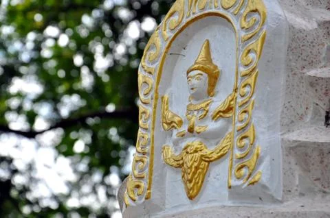 Pattern temple Stock Photos