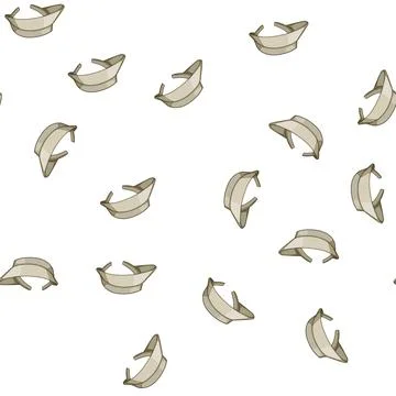 Pattern tennis visor cap cartoon vector イラスト素材