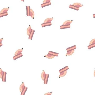 Pattern tennis visor cap cartoon vector イラスト素材