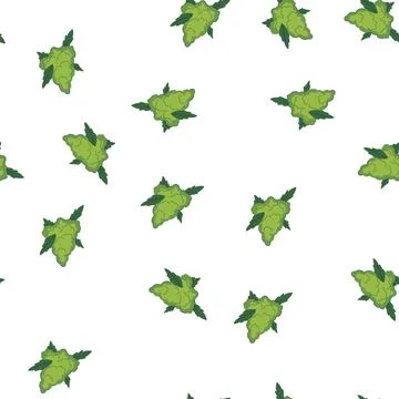 Pattern terpenes weed bud cartoon vector Stock Illustration