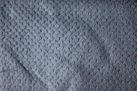 Pattern textile gray texture crumpled grey fabric background Stock Photos