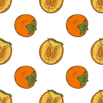 Pattern for textile or kitchen in hand draw style. Seamless pattern Stock Illustration