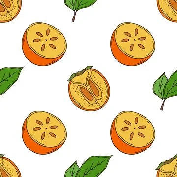 Pattern for textile or kitchen in hand draw style. Seamless pattern Stock Illustration