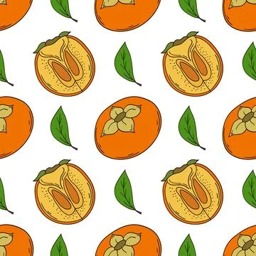 Pattern for textile or kitchen in hand draw style. Seamless pattern Stock Illustration