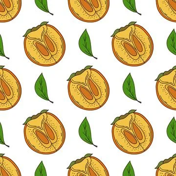 Pattern for textile or kitchen in hand draw style. Seamless pattern Stock Illustration