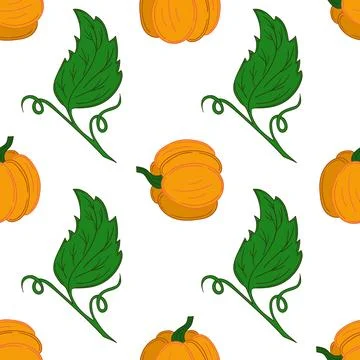 Pattern for textile or kitchen in hand draw style. Seamless pattern Stock Illustration