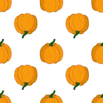 Pattern for textile or kitchen in hand draw style. Seamless pattern Stock Illustration