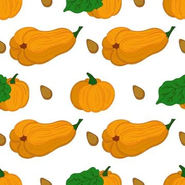 Pattern for textile or kitchen in hand draw style. Seamless pattern Stock Illustration