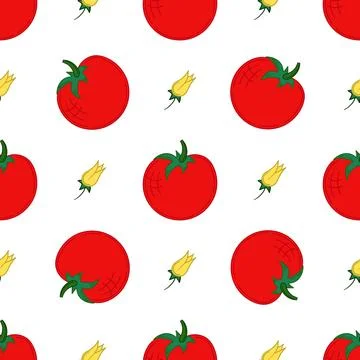 Pattern for textile or kitchen in hand draw style. Seamless pattern Stock Illustration