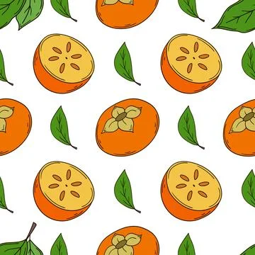 Pattern for textile or kitchen in hand draw style. Seamless pattern Stock Illustration