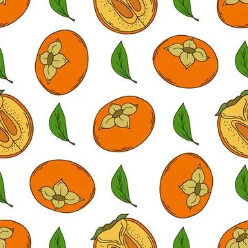 Pattern for textile or kitchen in hand draw style. Seamless pattern Stock Illustration