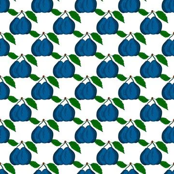 Pattern for textile or kitchen in hand draw style. Seamless pattern Stock Illustration