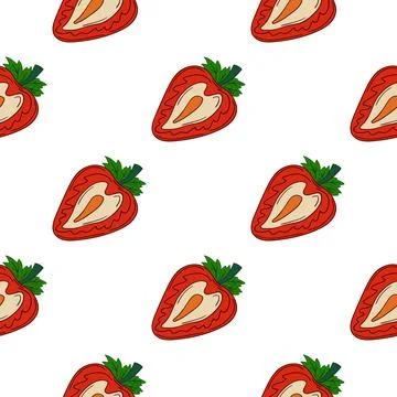 Pattern for textile or kitchen in hand draw style. Seamless pattern 스톡 일러스트