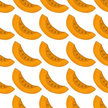 Pattern for textile or kitchen in hand draw style. Seamless pattern Stock Illustration