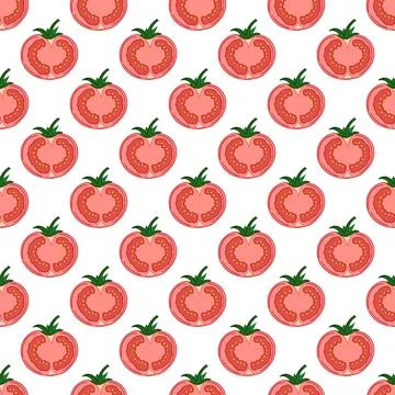 Pattern for textile or kitchen in hand draw style. Seamless pattern Stock Illustration