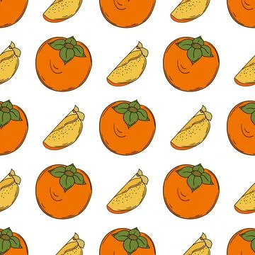 Pattern for textile or kitchen in hand draw style. Seamless pattern Stock Illustration