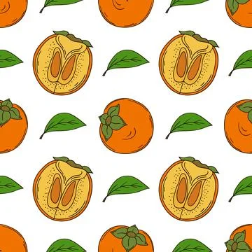 Pattern for textile or kitchen in hand draw style. Seamless pattern Stock Illustration
