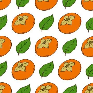 Pattern for textile or kitchen in hand draw style. Seamless pattern Stock Illustration