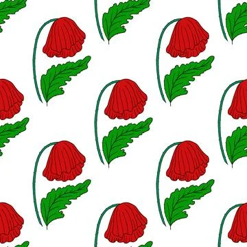 Pattern for textile or kitchen in hand draw style. Seamless pattern Stock Illustration