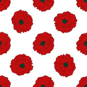 Pattern for textile or kitchen in hand draw style. Seamless pattern Stock Illustration